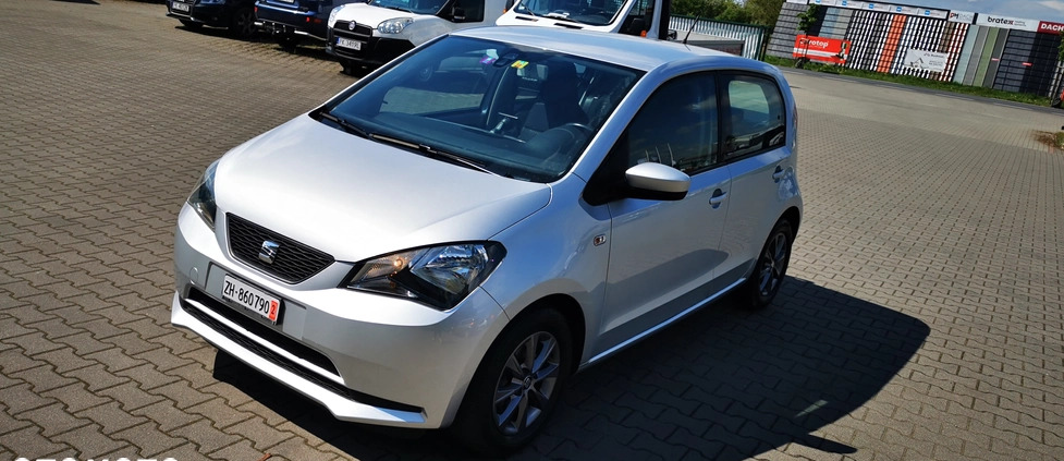 Seat Mii cena 25000 przebieg: 128000, rok produkcji 2015 z Zawidów małe 154